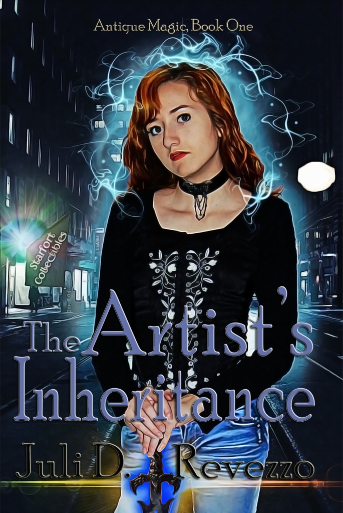 The Artist's Inheritance Antique Magic book 1, by Juli D. Revezzo, urban fantasy